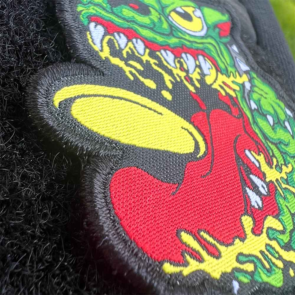 Angry Discin' Dog Disc Golf Patches®