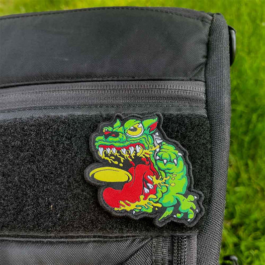 Angry Discin' Dog Disc Golf Patches®