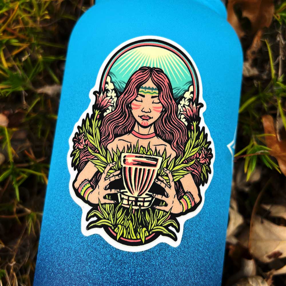 Mother Disc Golf Sticker