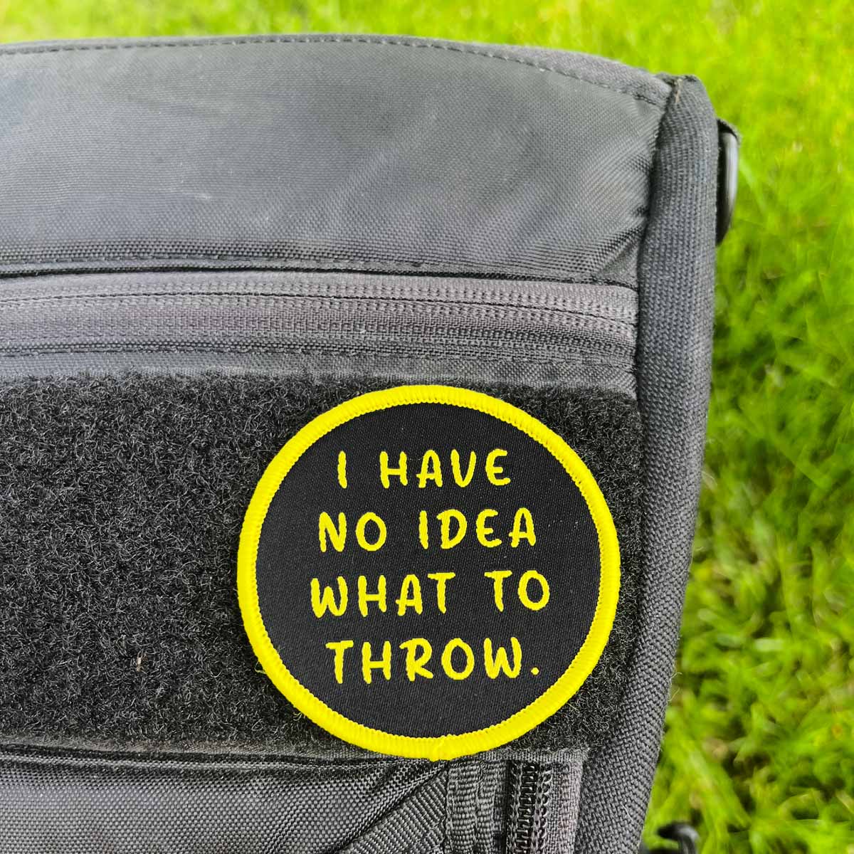 No Idea What To Throw Disc Golf Patches®