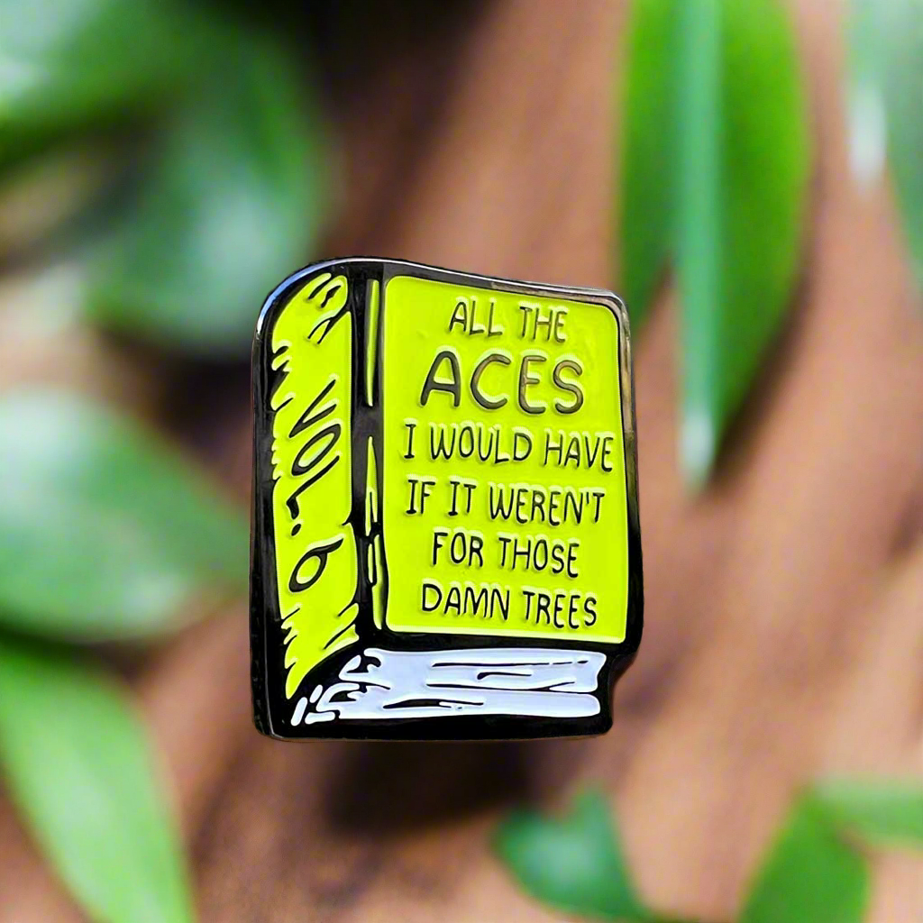 Book Of ALMOST Aces Vol. 6 Disc Golf Pin
