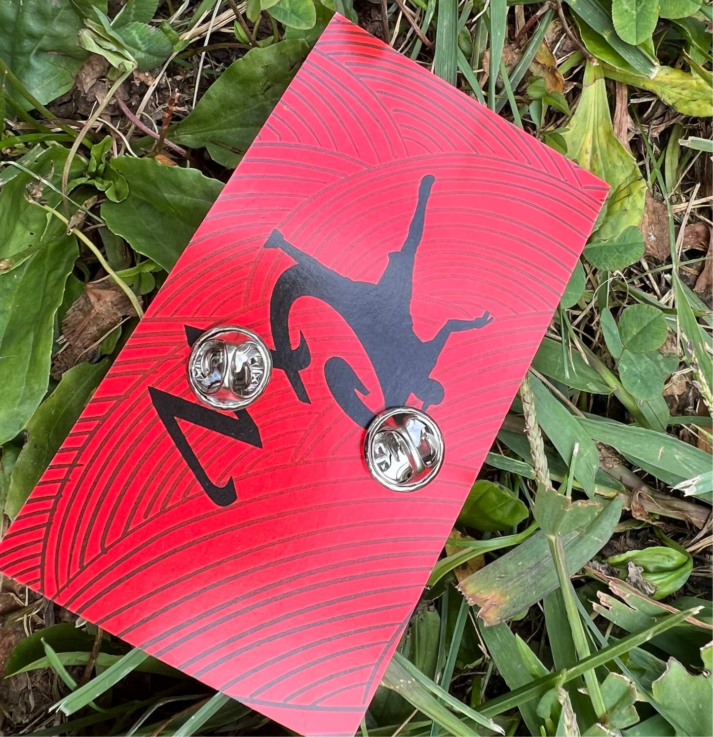 Casey White Logo Disc Golf Pin™