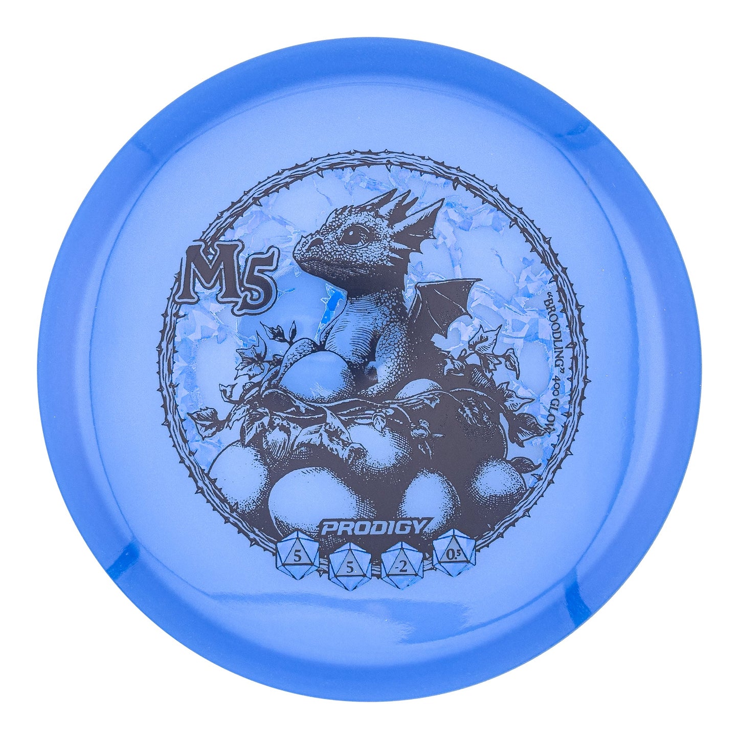 Prodigy M5 400 Glow Plastic - Broodling Stamp