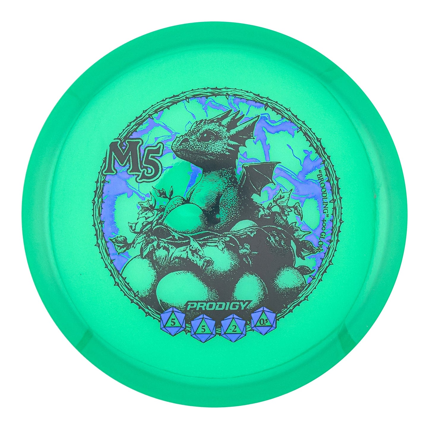 Prodigy M5 400 Glow Plastic - Broodling Stamp