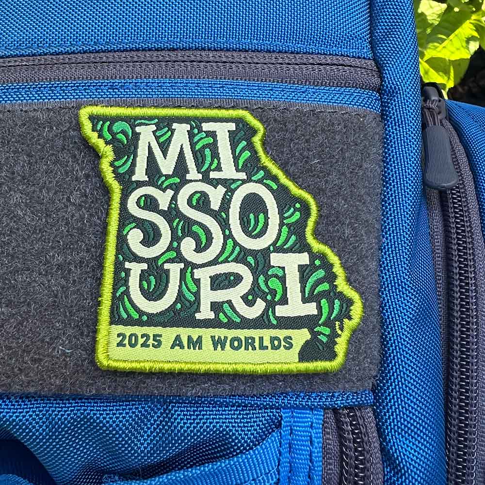 2025 Amateur World Championship Disc Golf Patches®