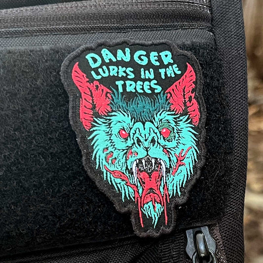 Danger Lurks In The Trees Disc Golf Patches®