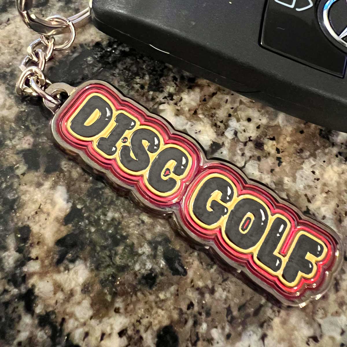DISC GOLF Keychain