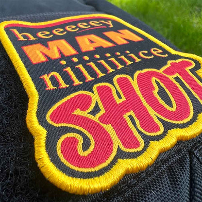 Hey Man Nice Shot Disc Golf Patches®