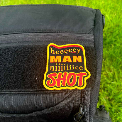 Hey Man Nice Shot Disc Golf Patches®