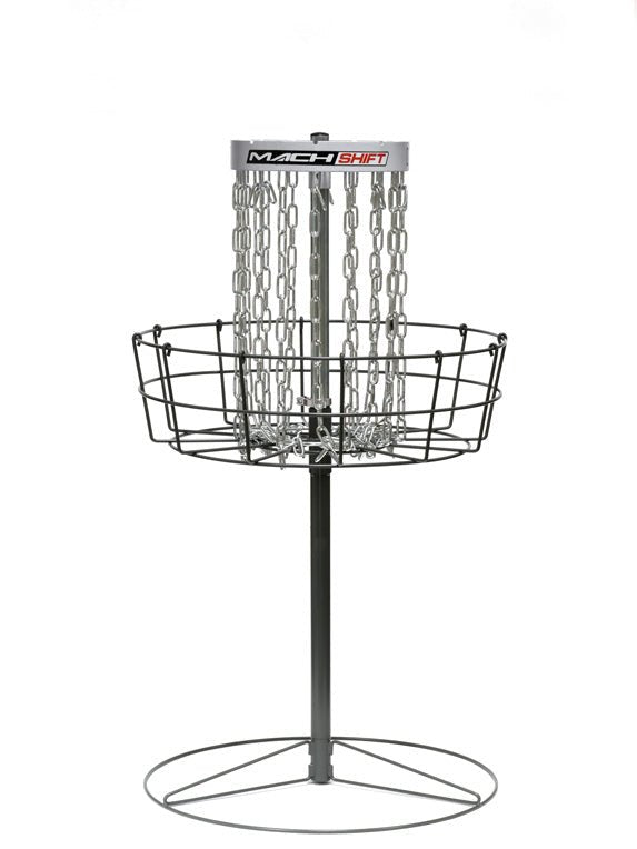 Mach Shift 3-in-1 Portable Adjustable Disc Golf Basket
