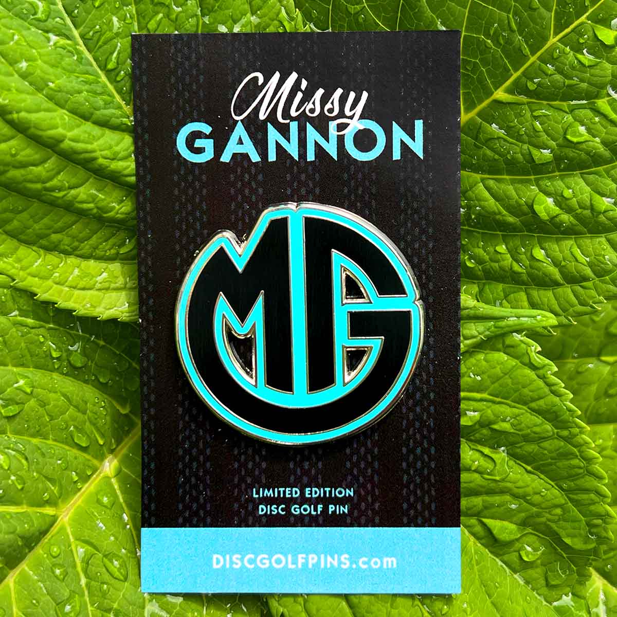 Missy Gannon Logo Disc Golf Pin®