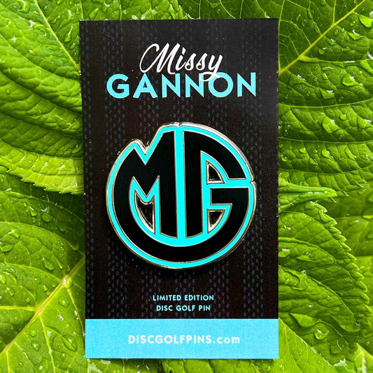 Missy Gannon Logo Disc Golf Pin®