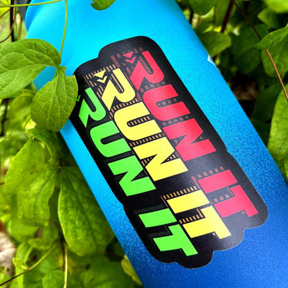 Run It Disc Golf Golf Sticker