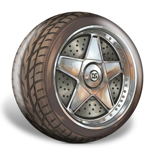 The Wheelie Golf Disc